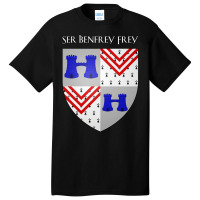 Ser Benfrey Frey Coat Of Arms Heraldry Sigil   A S Basic T-shirt | Artistshot