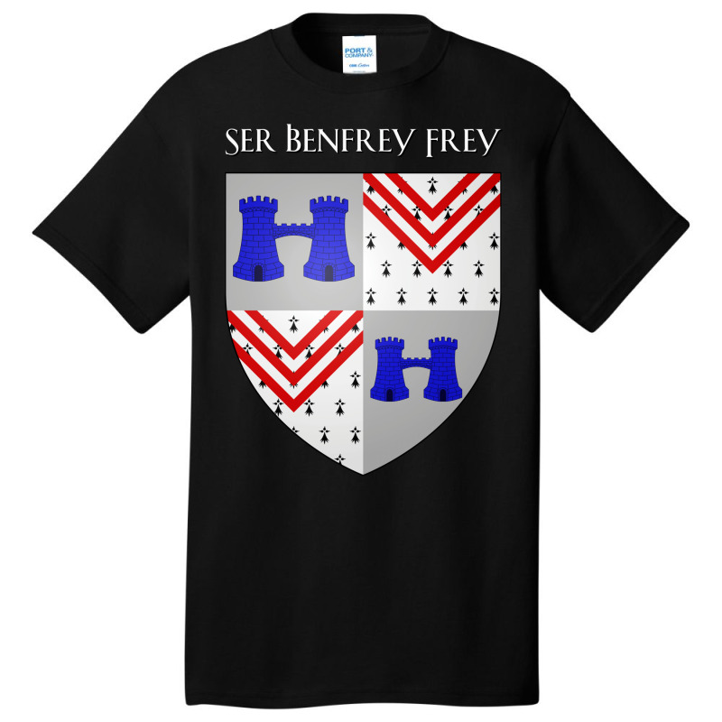 Ser Benfrey Frey Coat Of Arms Heraldry Sigil   A S Basic T-shirt | Artistshot