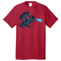 Two Headed Ice Dragon Basic T-shirt | Artistshot