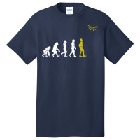 Quadcopter Evolution Drone Yellow Basic T-shirt | Artistshot