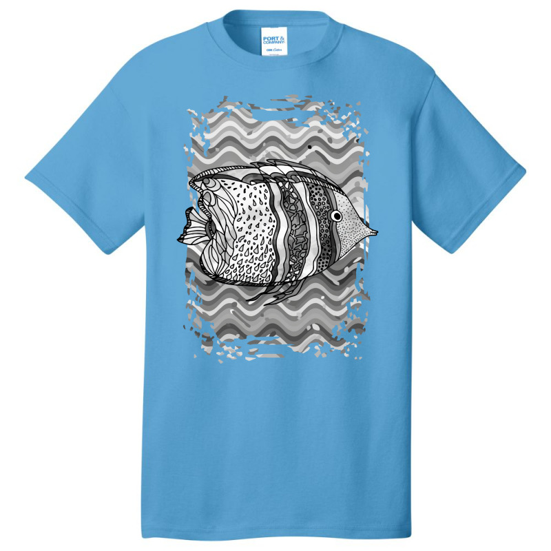 Fish Nostalgia Basic T-shirt by botitefinos | Artistshot