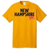 New Hampshire Girl Basic T-shirt | Artistshot