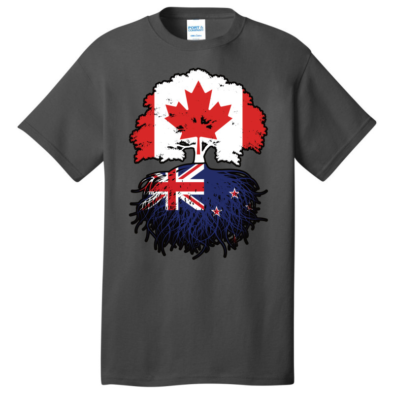 New Zealand New Zealander Canadian Canada Tree Roo Basic T-shirt | Artistshot