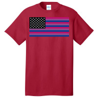 United States Of Bisexual Aesthetic Basic T-shirt | Artistshot