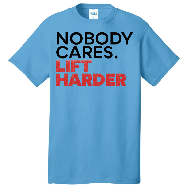 Nobody Cares V2 Hippie Basic T-shirt | Artistshot