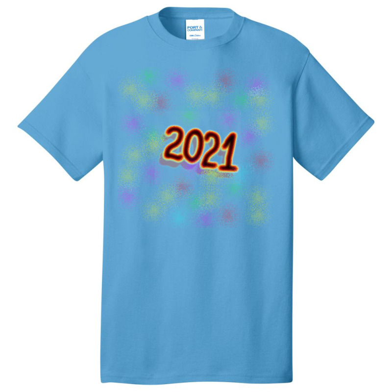 New Year 2021 8 Basic T-shirt | Artistshot