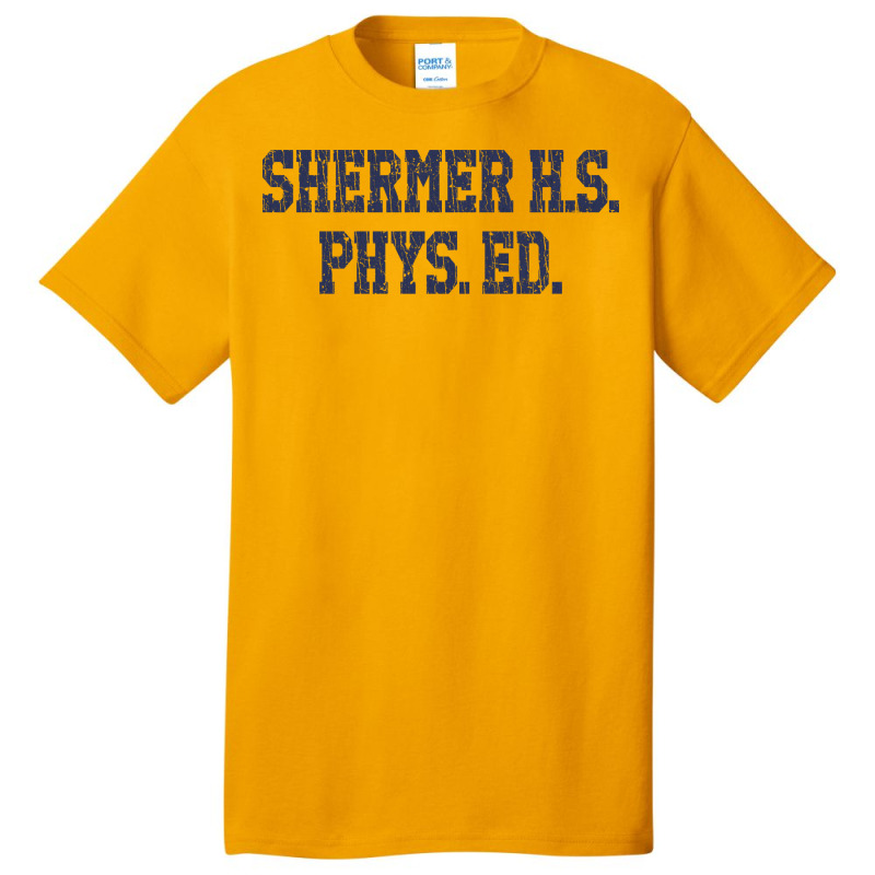 Shermer High School Phys Ed 1985 Travel Basic T-shirt | Artistshot