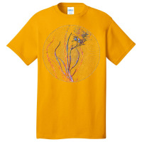 Phalangium Bicolor Floral Rainbow Mosaic Hippie Basic T-shirt | Artistshot