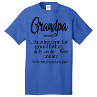 Grandpa 70s Green Funny Basic T-shirt | Artistshot