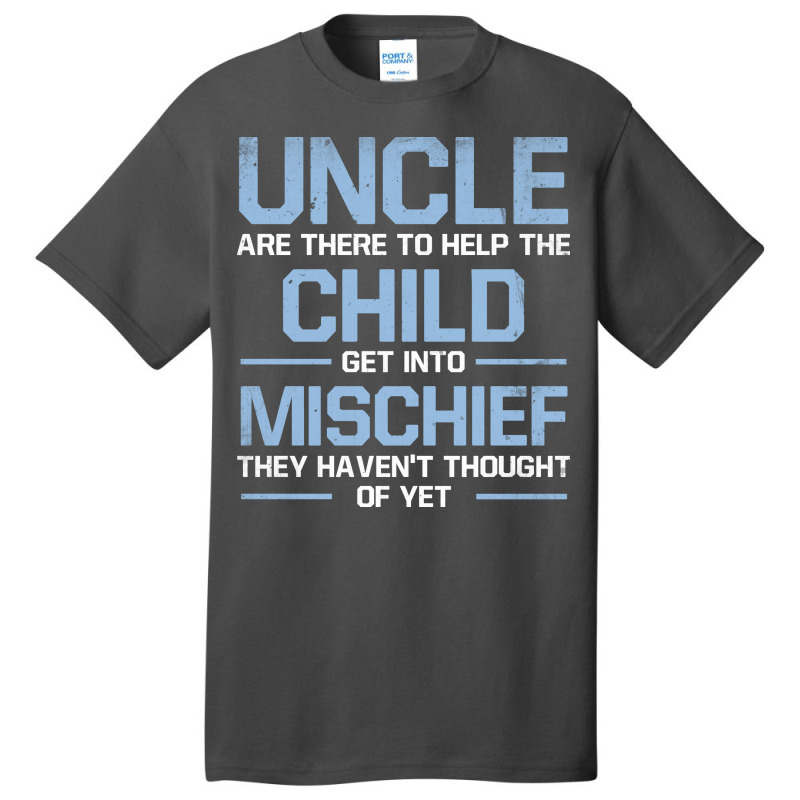 Uncle Child Mischief Godfather Uncle Nostalgia Basic T-shirt | Artistshot