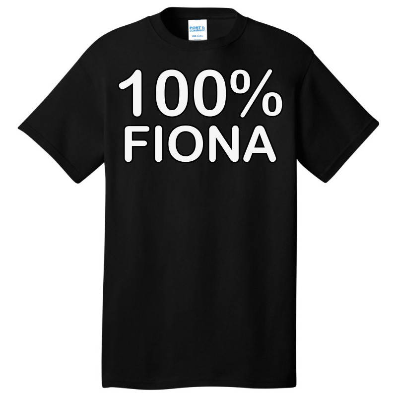 Fiona Name Mothers Day Gifts From Son And Daughter Basic T-shirt | Artistshot