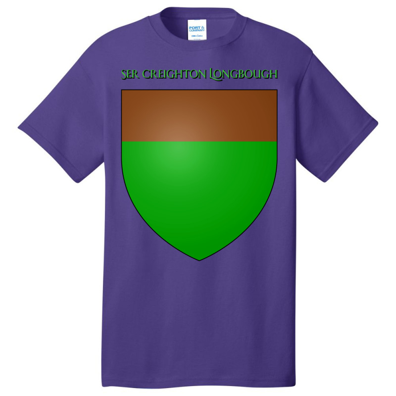 Ser Creighton Longbough Coat Of Arms Heraldry Sigi Basic T-shirt | Artistshot