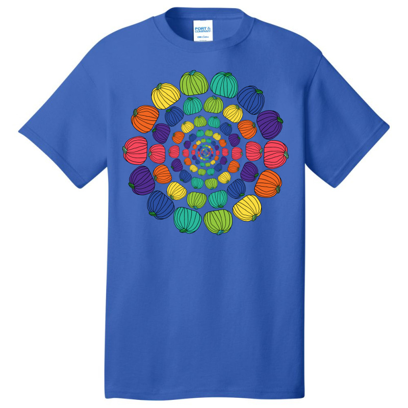 Ever Decreasing Circles Of Pumpkin Rainbows Cool Basic T-shirt | Artistshot