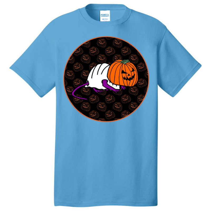 Halloween Horror Rat Dark Round Humor Basic T-shirt | Artistshot