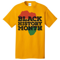 Black History Month Tumblr Yellow Basic T-shirt | Artistshot