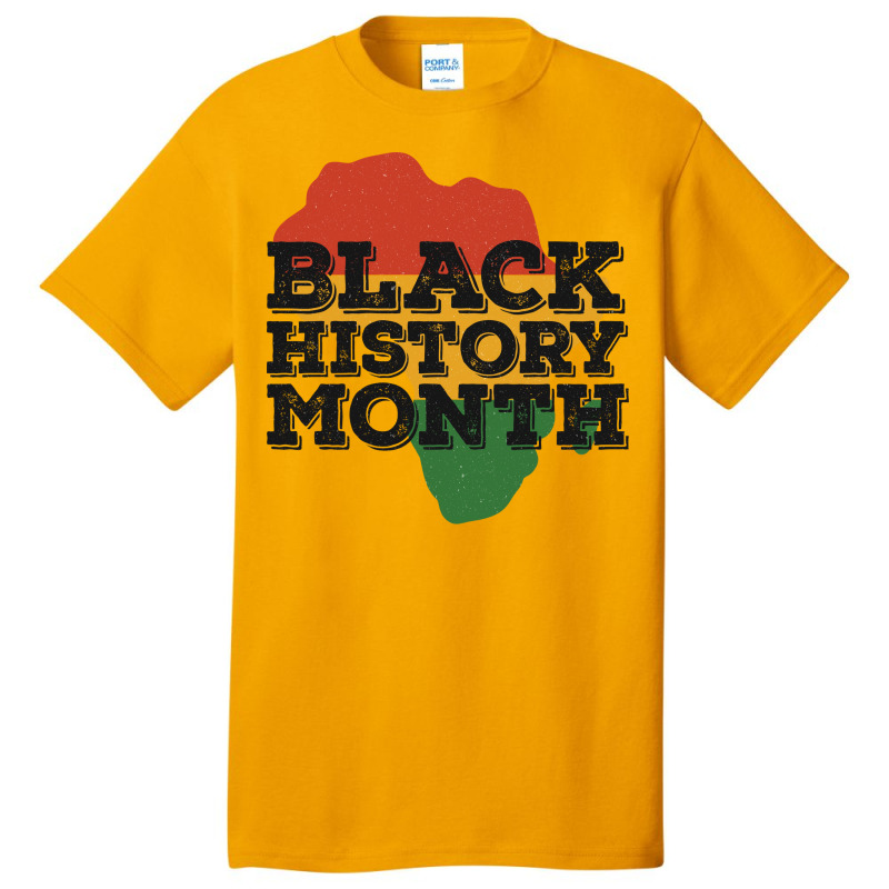 Black History Month Tumblr Yellow Basic T-shirt | Artistshot