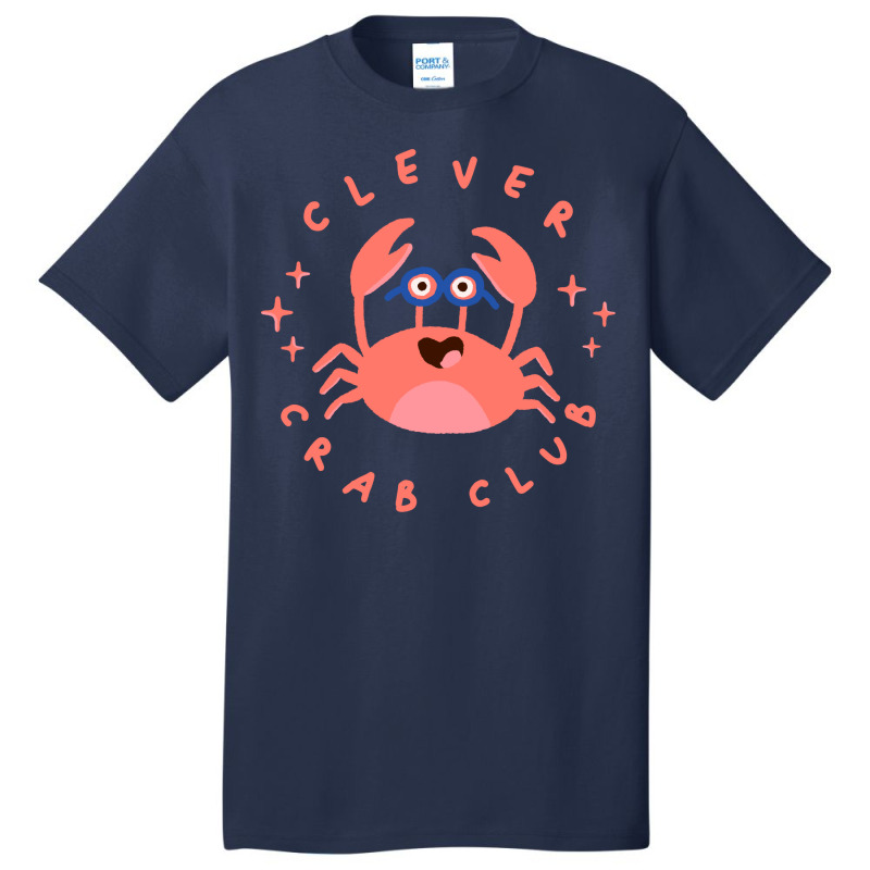 Clever Crab Club Stars Basic T-shirt | Artistshot