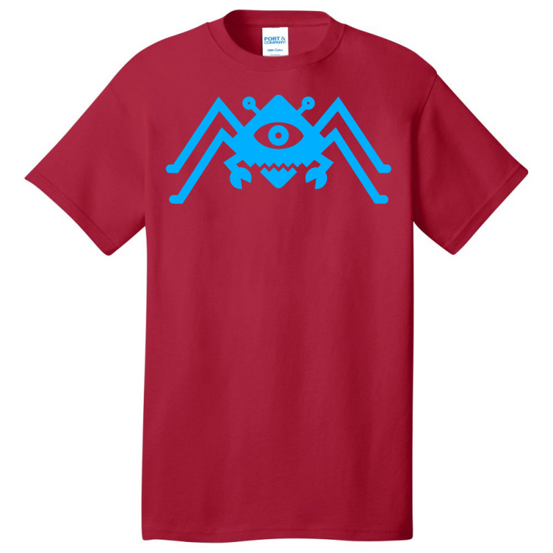 Diamond Spider Crab Bright Blue Nostalgia Basic T-shirt | Artistshot