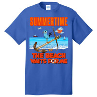 Summertime Travel Basic T-shirt | Artistshot