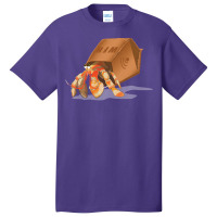 Hermitt The Crabworker Travel Basic T-shirt | Artistshot