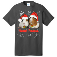 Funny Guinea Pig Merry Pigamas Christmas Tumblr Basic T-shirt | Artistshot