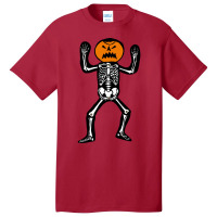 Jointed Skeleton Beistle Blue Basic T-shirt | Artistshot