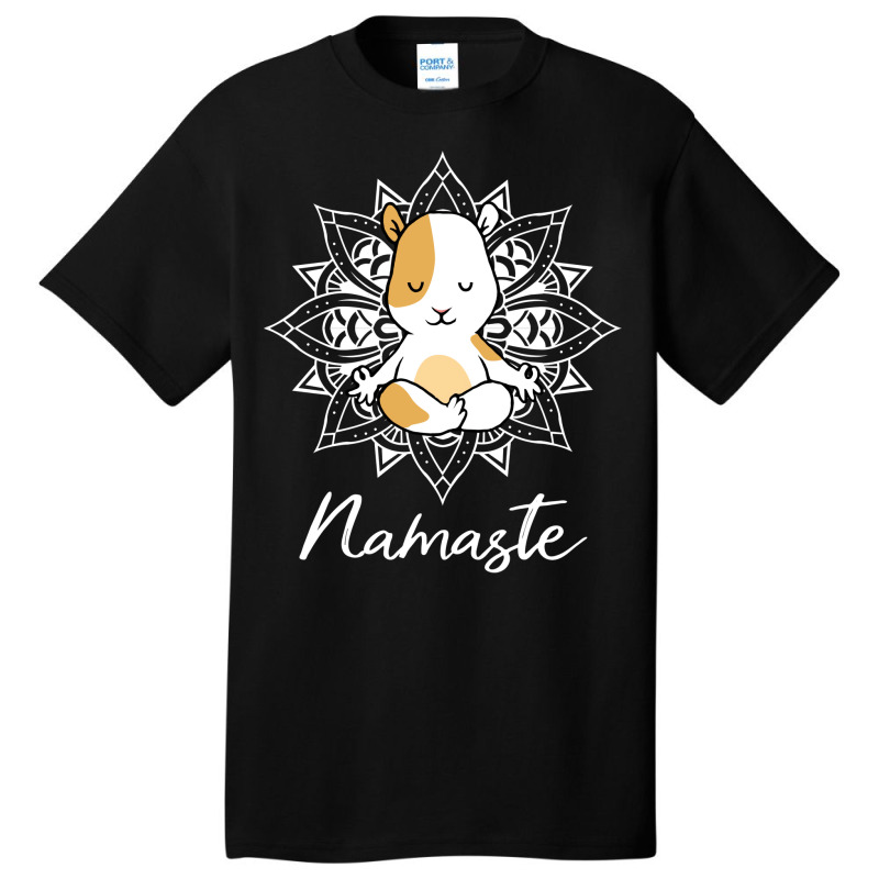 Guinea Pig Yoga Funny Guinea Pig Gift Aesthetic Basic T-shirt | Artistshot