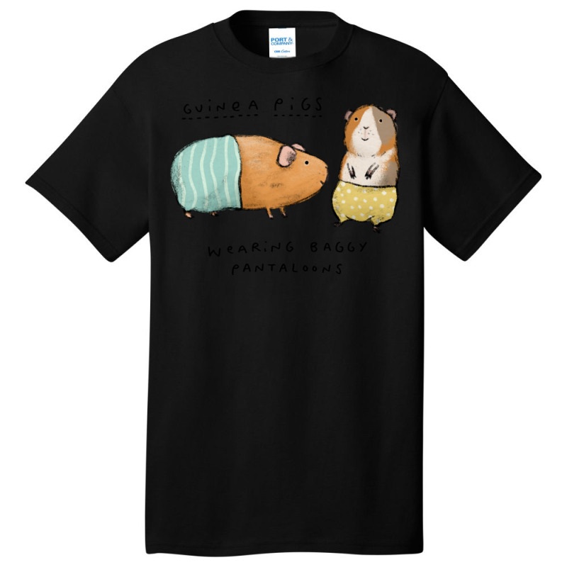 Guinea Pigs Wearing Baggy Pantaloons Trending Basic T-shirt by brlakoeckm | Artistshot