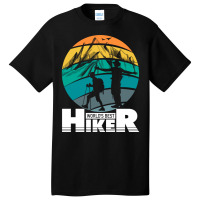 Cute Hiking Lover Gift Nostalgia Basic T-shirt | Artistshot