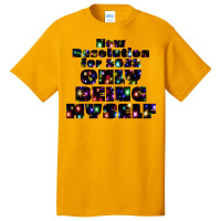 New Resolution For 2022 Only Being Myself 1 Basic T-shirt | Artistshot