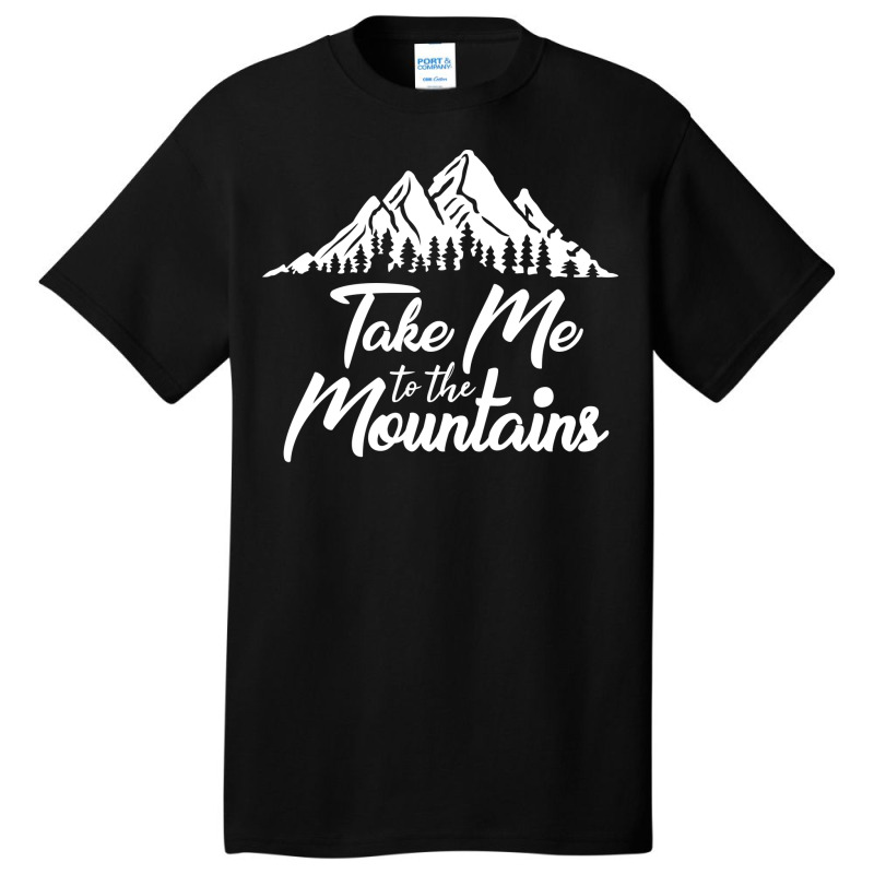 Take Me To The Mountains Retro Basic T-shirt | Artistshot