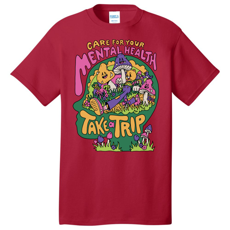 Take A Trip Girl Basic T-shirt by raginmanerys | Artistshot