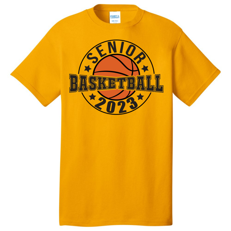 Senior 2023 Class Of 2023 Graduation Basketball Pl Basic T-shirt by strosesimonsf | Artistshot