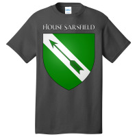 House Sarsfield Coat Of Arms Heraldry Sigil   A So Basic T-shirt | Artistshot