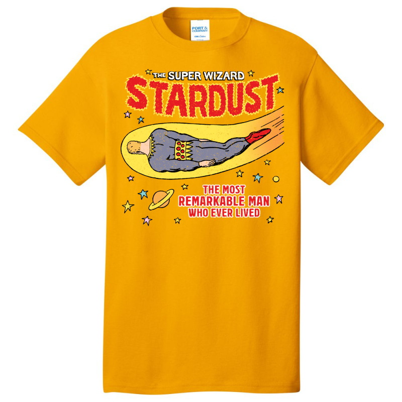 Stardust The Super Wizard Basic T-shirt by bazazkwstas | Artistshot