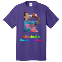 Eliminate The Middle Class Basic T-shirt | Artistshot