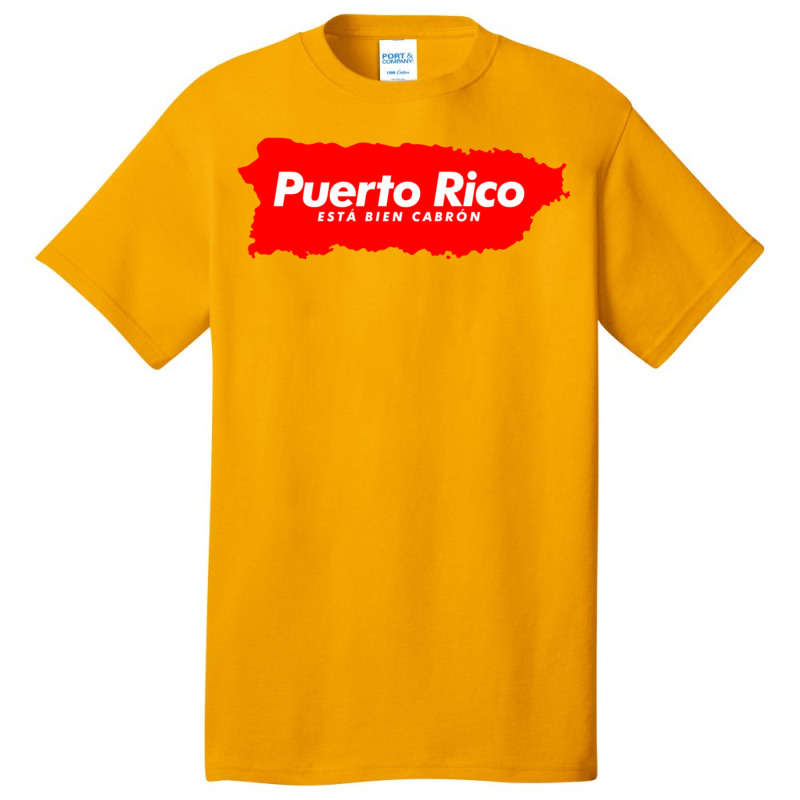 Puerto Rico Esta Bien Cabron Basic T-shirt | Artistshot