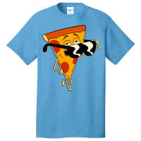 Steve Pepperoni Cartoon Pizza Basic T-shirt | Artistshot