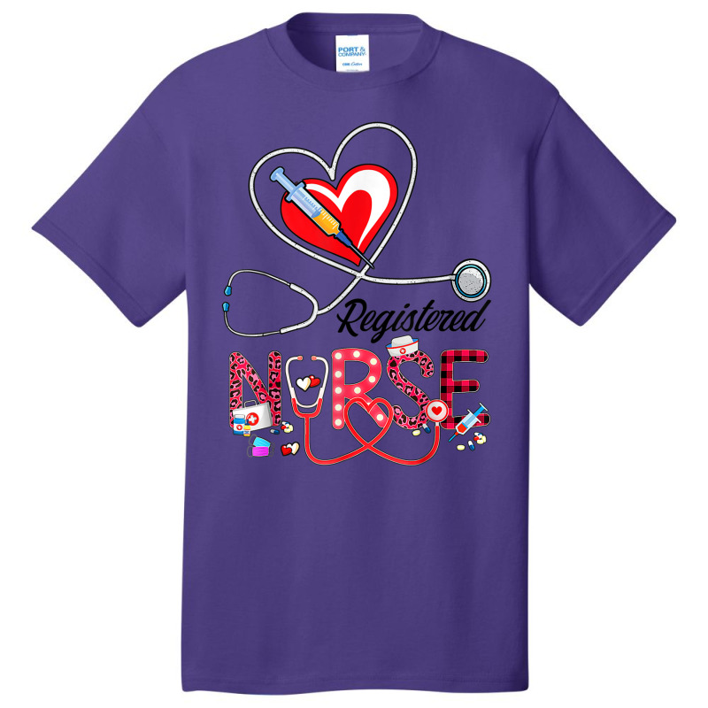 Registered Nurse Medical Nursing Rn Nurses Day Ste Basic T-shirt | Artistshot