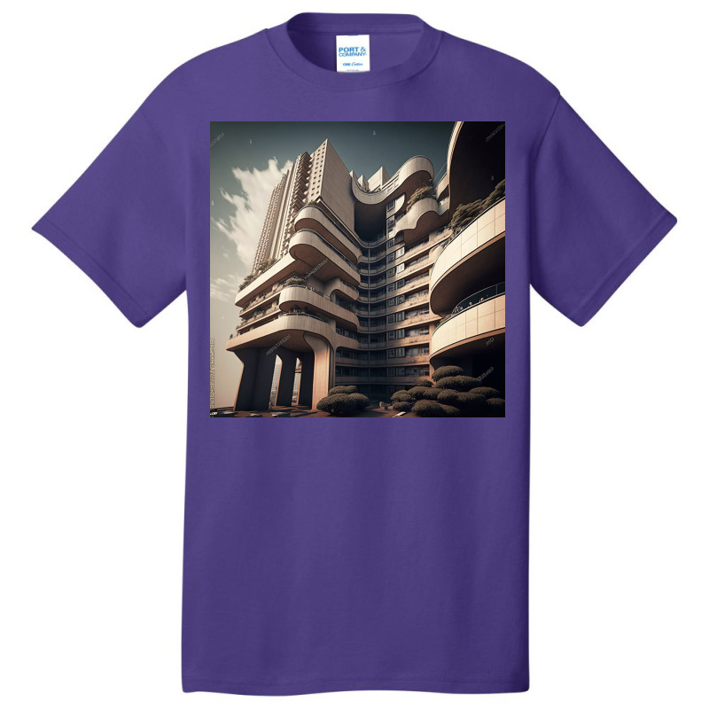 Vintage Building 30's Basic T-shirt by Creative Corner | Artistshot