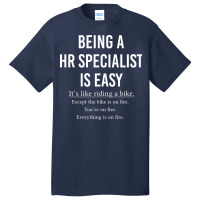 Funny Hr Specialist Gift Human Resources Gift Bein Basic T-shirt | Artistshot