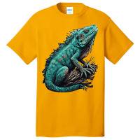 Ocean Sea Water Iguana Basic T-shirt | Artistshot