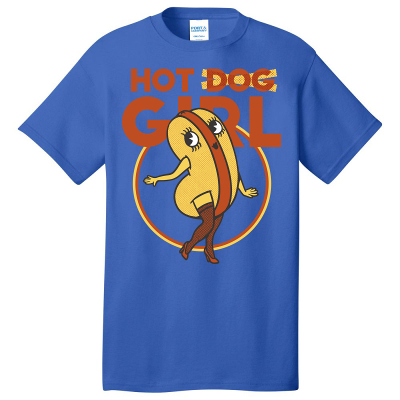 Hot Dog Girl Gift Basic T-shirt | Artistshot