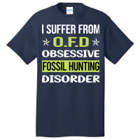 Obsessive Love Fossil Hunting Paleontology Paleont Basic T-shirt | Artistshot