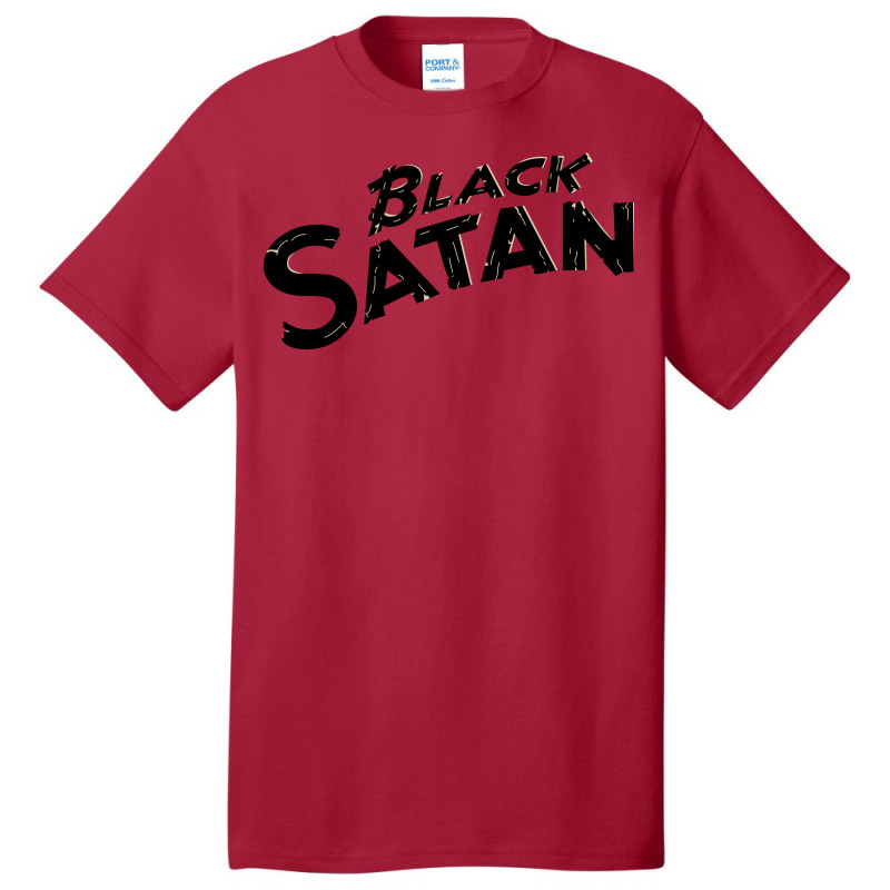 Black Satan Quote Basic T-shirt by kvitkomuyen5 | Artistshot