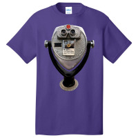 Coin Operated Viewing Machine Blue Basic T-shirt | Artistshot