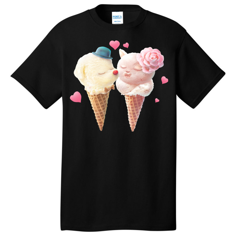 Ice Cream Love Boy Basic T-shirt by doveriilskeh | Artistshot