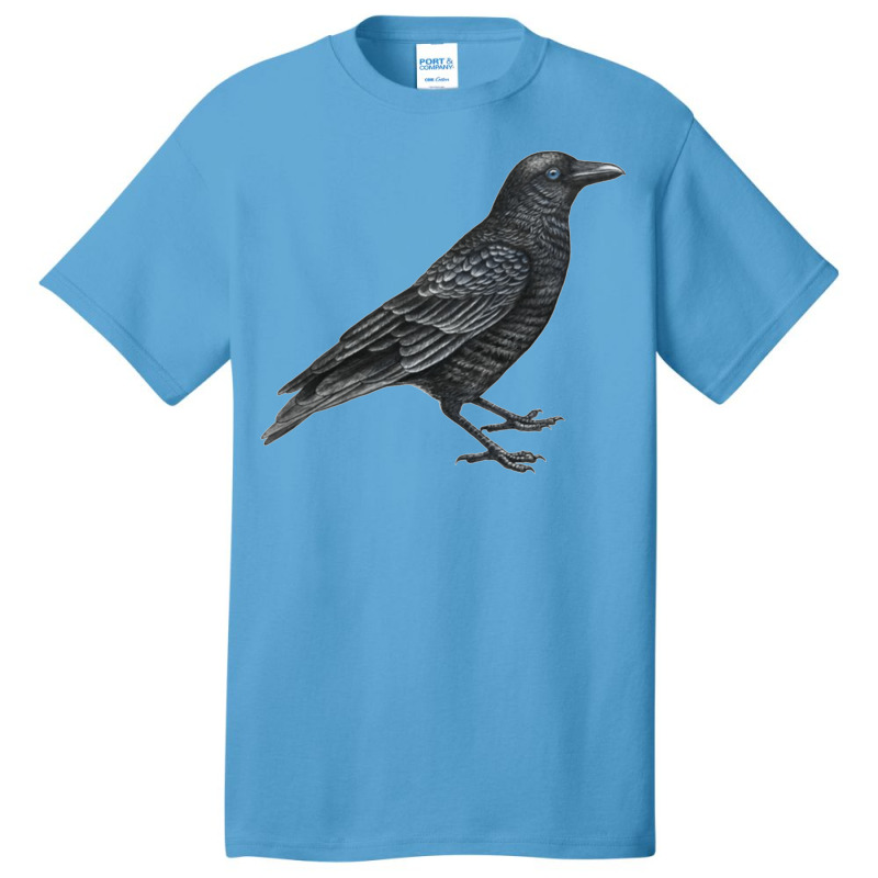 Bird Drawing Basic T-shirt by sporewashory | Artistshot