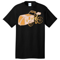 Dickie Dee Ice Cream Bike Humor Basic T-shirt | Artistshot