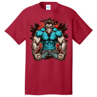 Monkey Master Angry Basic T-shirt | Artistshot